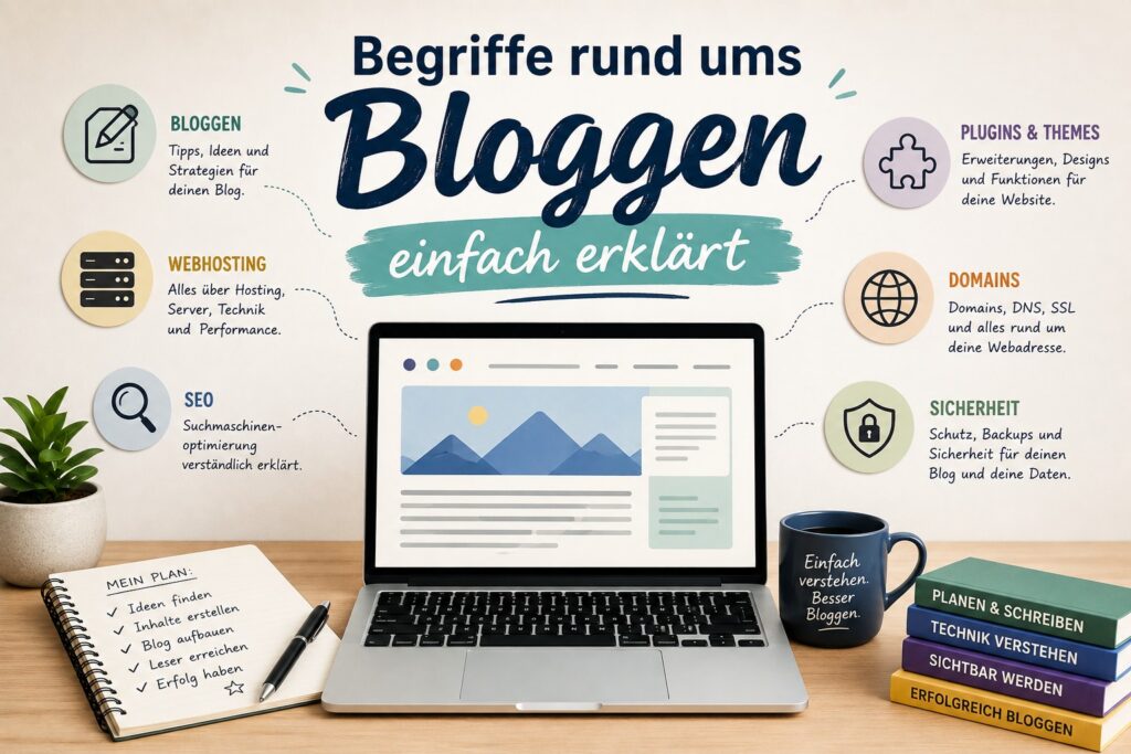 Begriffe rund ums Bloggen einfach erklärt